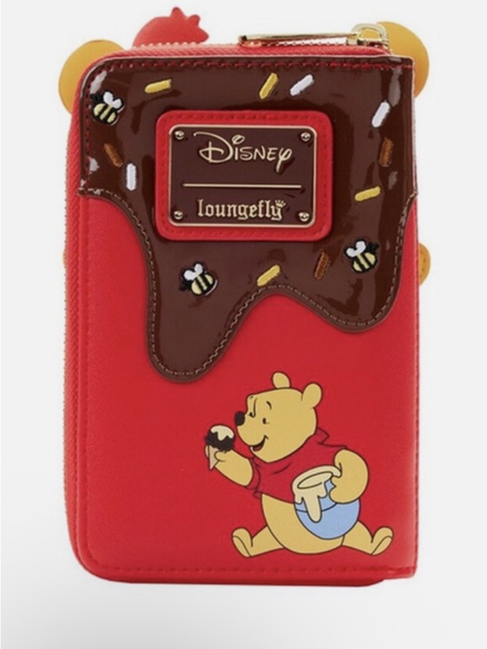 Loungefly Exclusive - Winnie the Pooh Ice Cream Zip Around Wallet - Picture 4 of 9